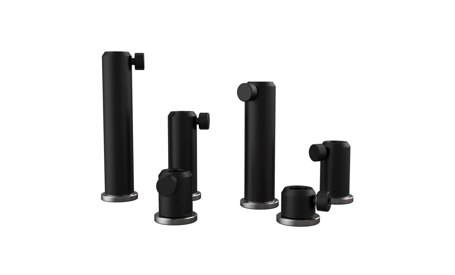 组合底座三孔带磁性棒座