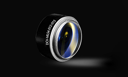 已安装氟化钙(CaF₂)双凹透镜