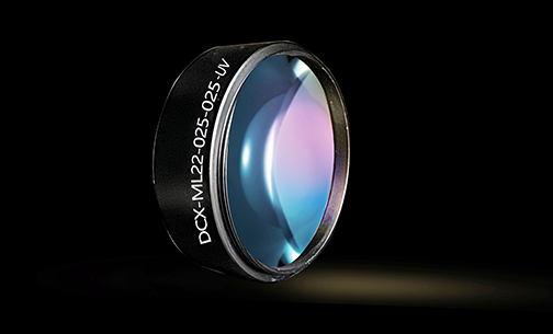 已安装紫外熔融石英双凸透镜